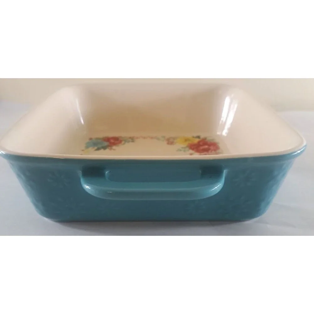 Pioneer Woman Fancy Flourish Casserole Dish Square 8.5